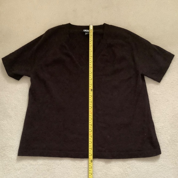 DKNY cashemiere short sleeves sweater - Picture 10 of 11